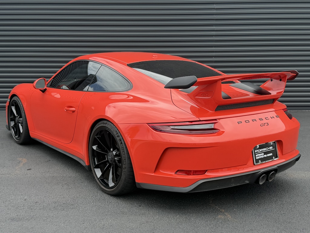 Certified 2018 Porsche 911 GT3 Coupe