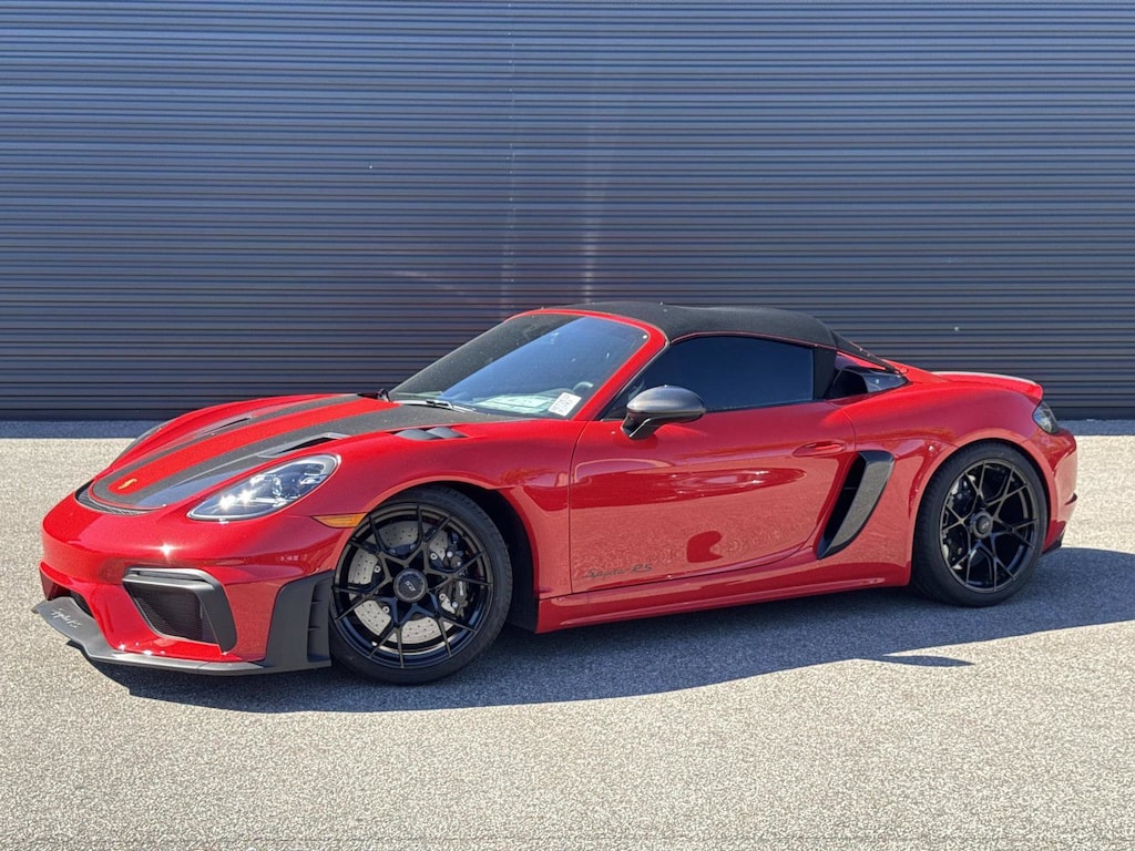 Certified 2025 Porsche 718 Spyder RS Convertible