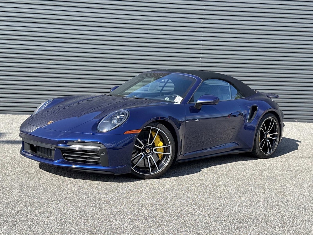 Certified 2023 Porsche 911 Turbo S Convertible