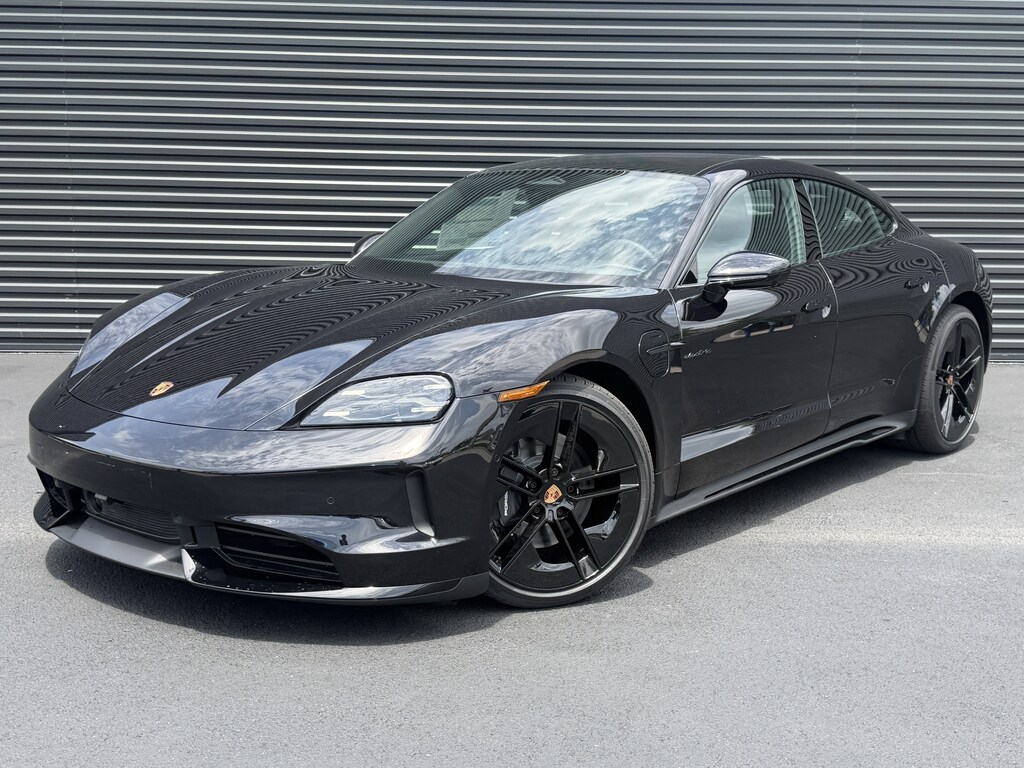 New 2026 Porsche Taycan Black Edition