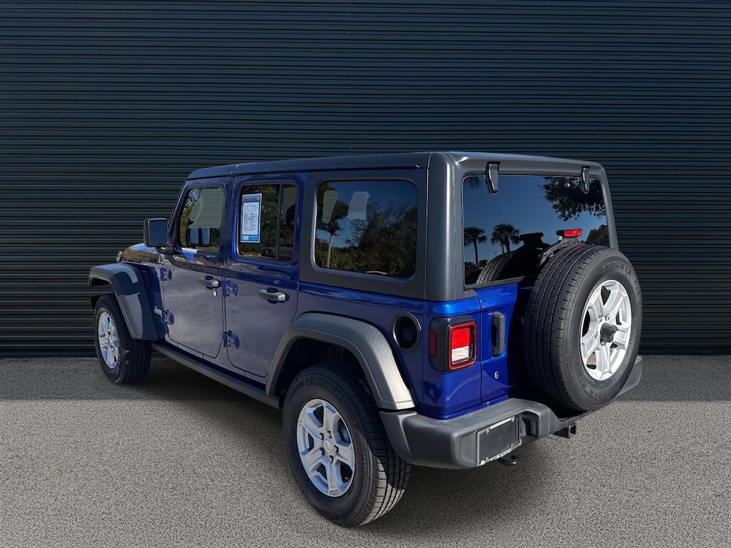 Used 2018 Jeep Wrangler Unlimited Sport S SUV