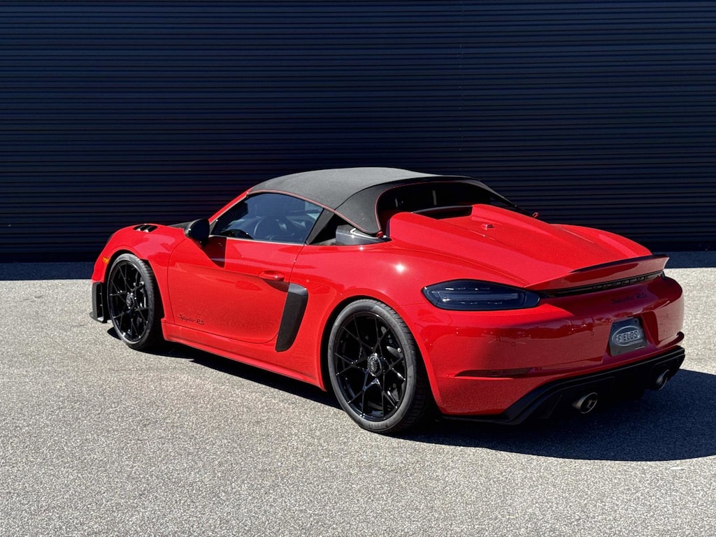 Certified 2025 Porsche 718 Spyder RS Convertible