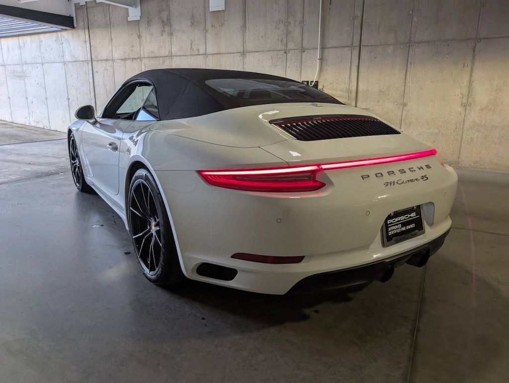 Certified 2017 Porsche 911 Carrera 4S Cabriolet