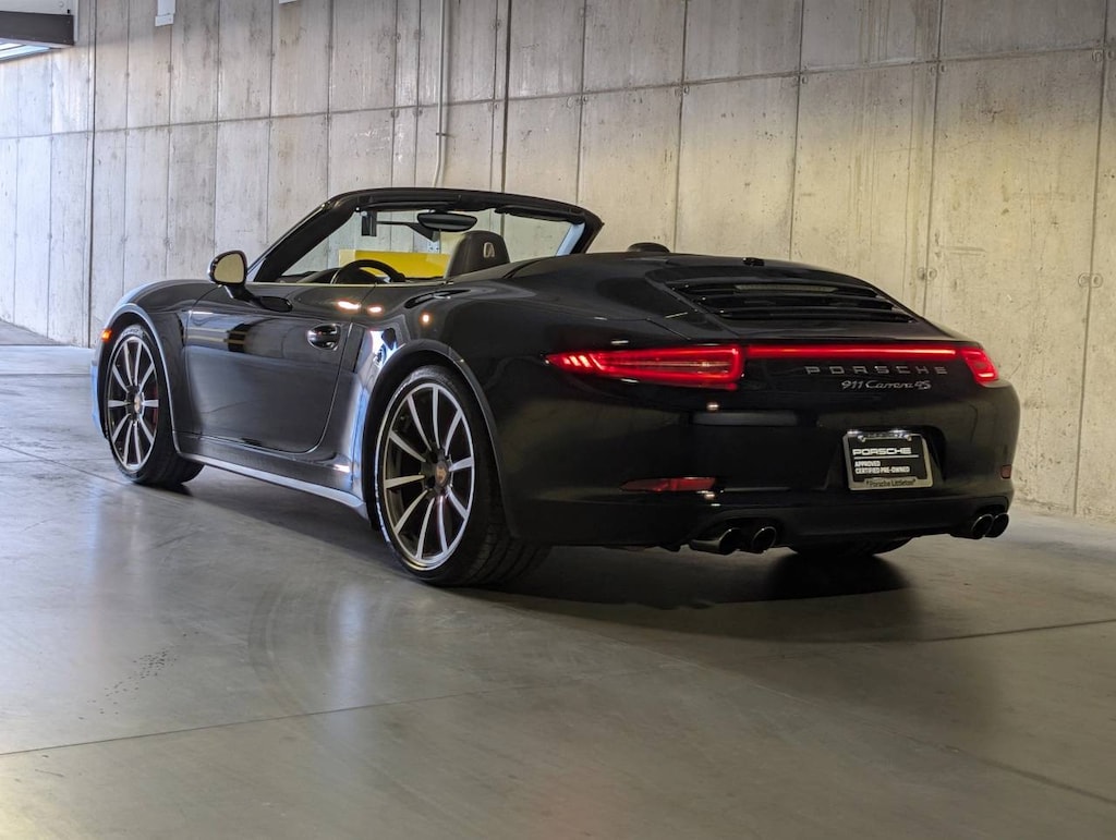 Certified 2015 Porsche 911 4S Cabriolet
