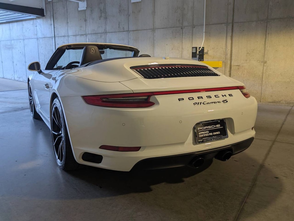 Certified 2018 Porsche 911 Carrera 4S Cabriolet