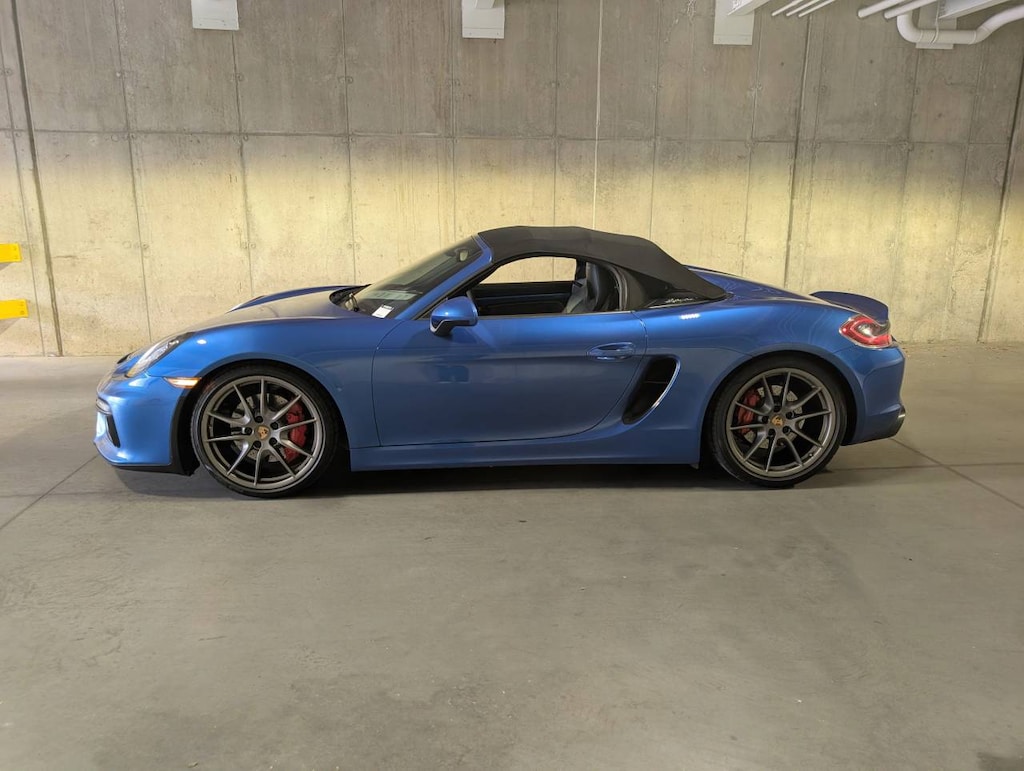 Used 2016 Porsche Boxster Spyder Cabriolet