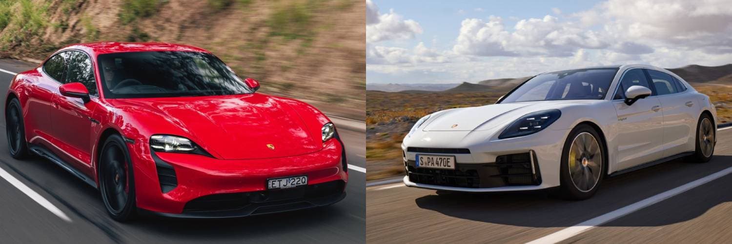 2025 Porsche Taycan vs 2025 Porsche Panamera Porsche Livermore