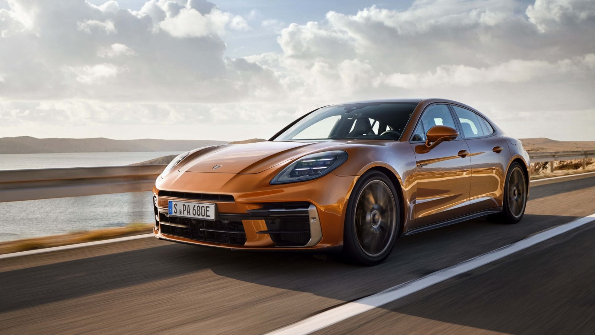 Exterior of 2024 Porsche Panamera