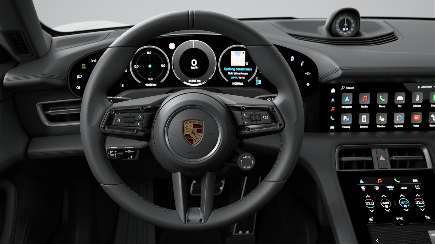 Porsche interior with Innodrive