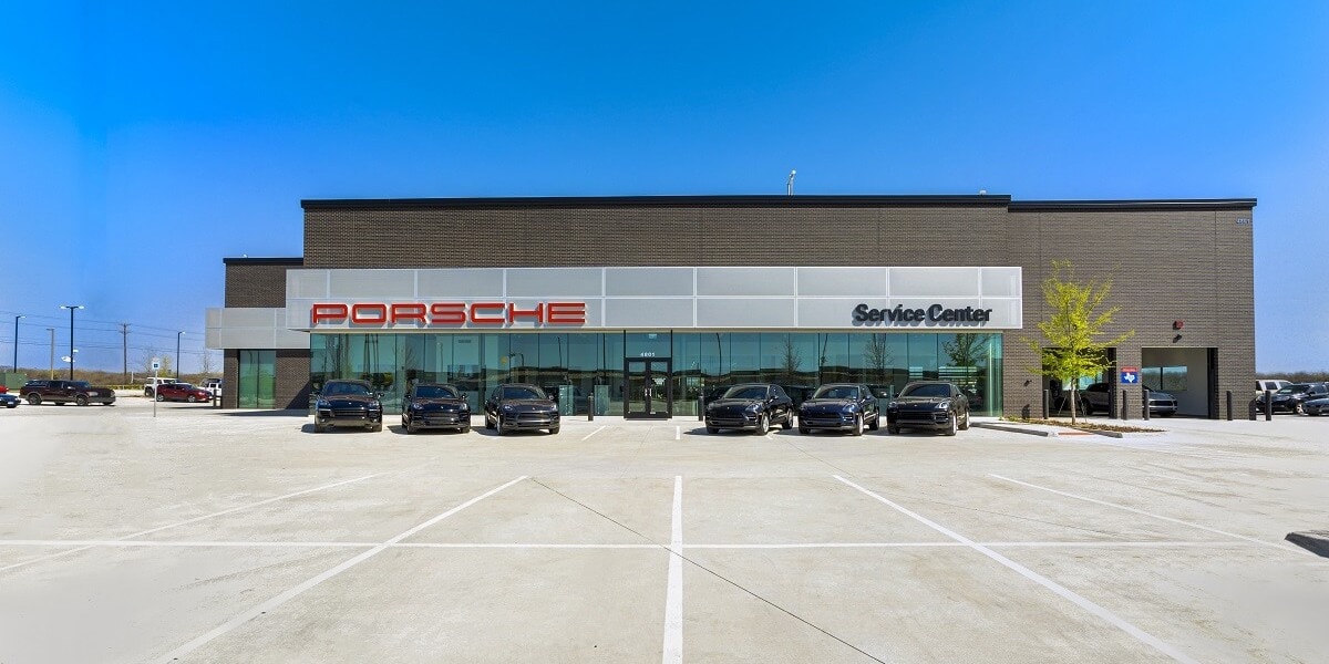 Porsche McKinney Service Center exterior