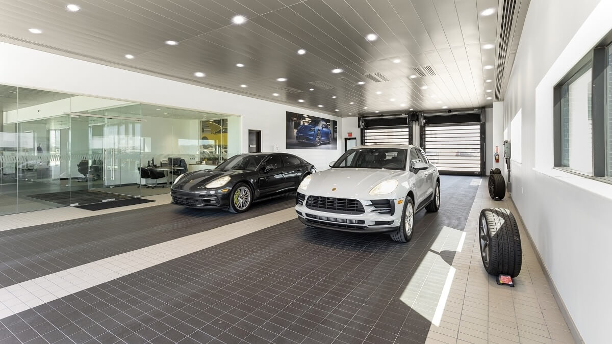Porsche McKinney service drive