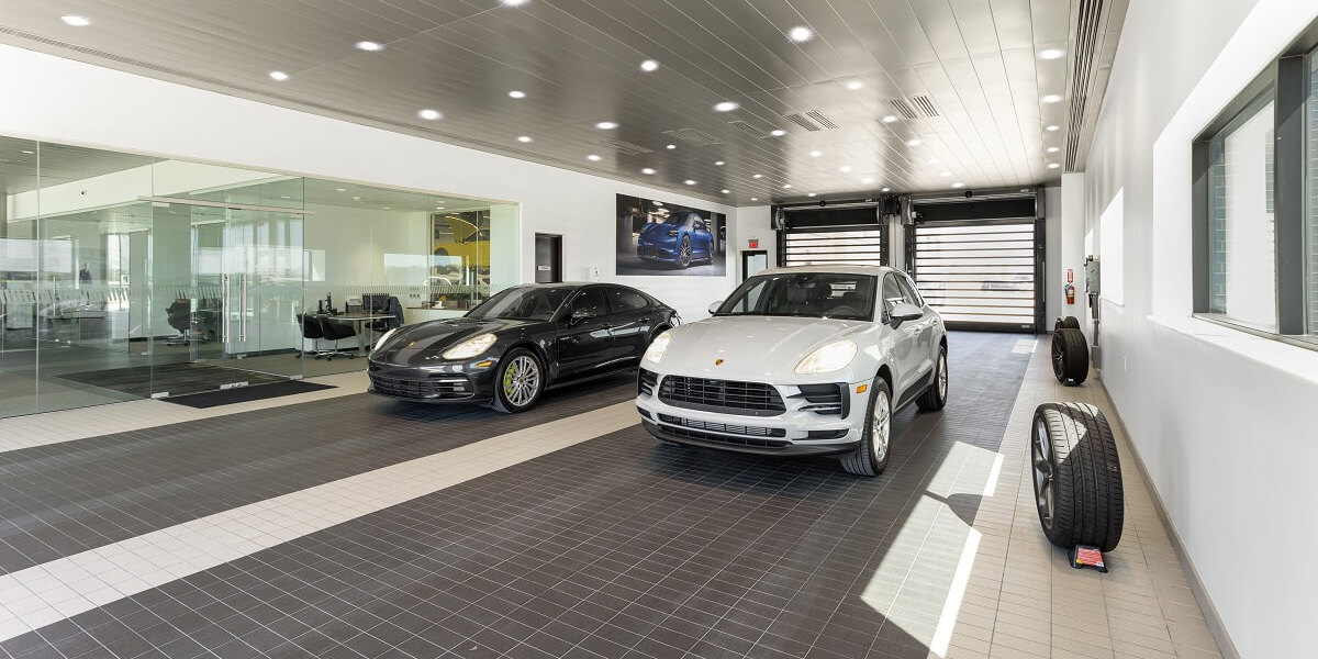 Porsche McKinney service drive