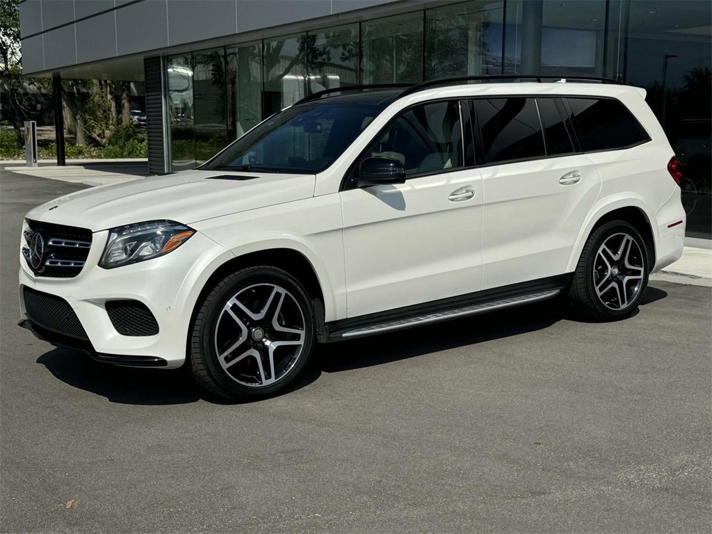 Used 2017 Mercedes-Benz GLS-Class GLS550 with VIN 4JGDF7DE1HA793762 for sale in Shelby Township, MI