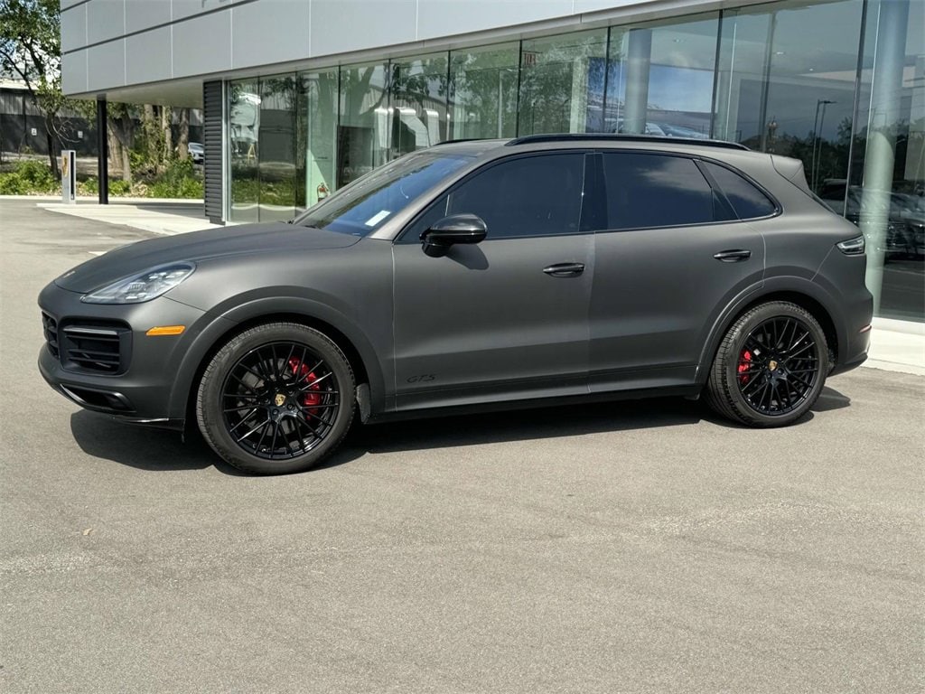 Used 2021 Porsche Cayenne GTS with VIN WP1AG2AY3MDA33328 for sale in Shelby Township, MI