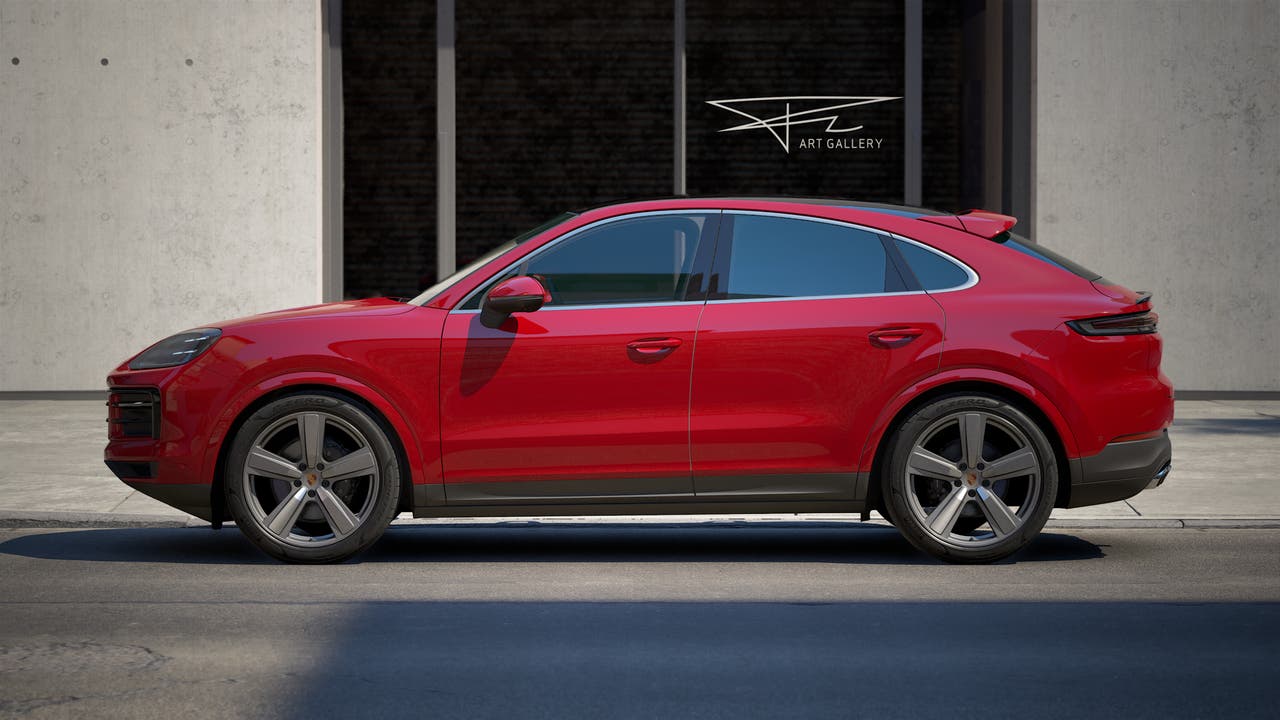 New 2027 Porsche Cayenne Coupe Coupe Coupe