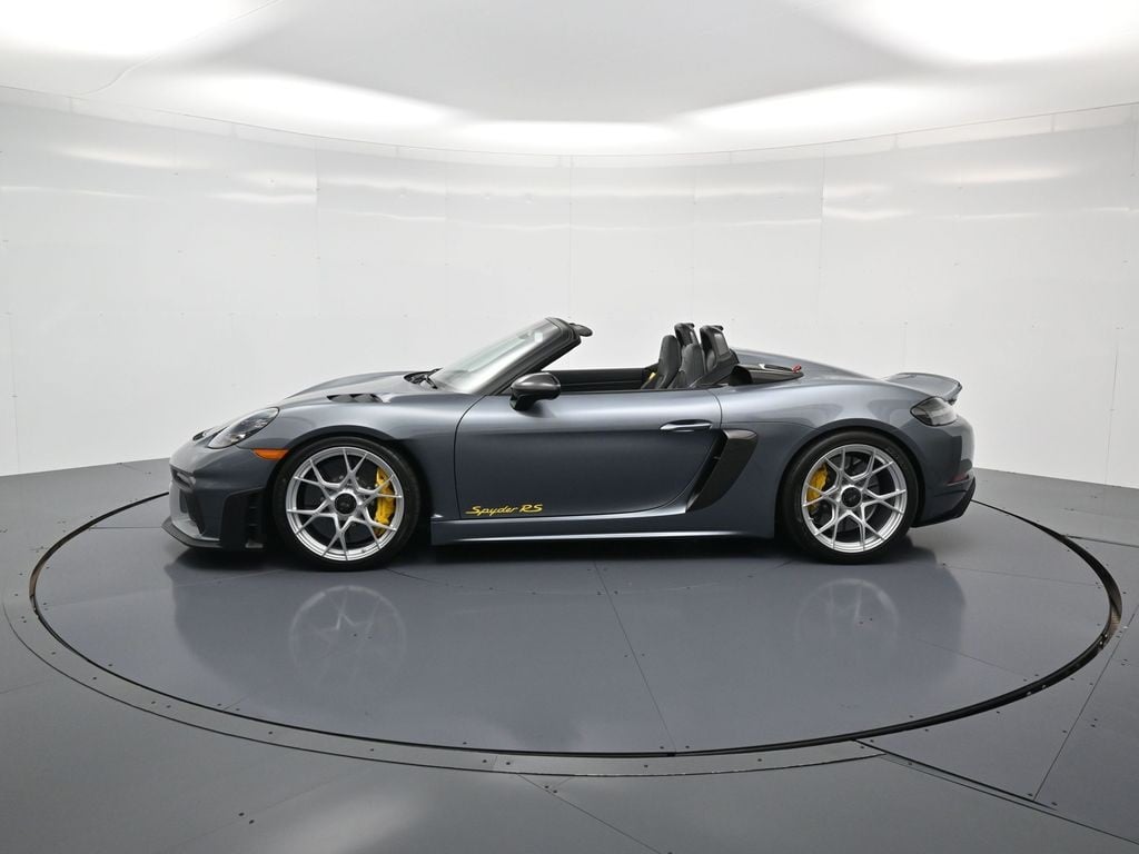 Certified 2025 Porsche 718 Spyder RS with VIN WP0CE2A87SK237395 for sale in Naples, FL