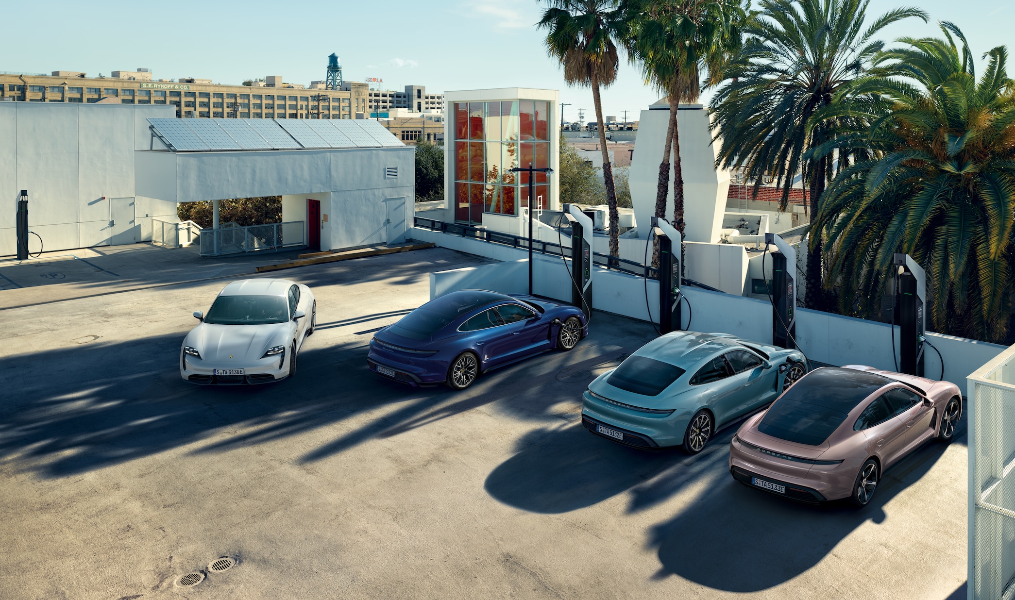 Porsche Taycan Models Charging
