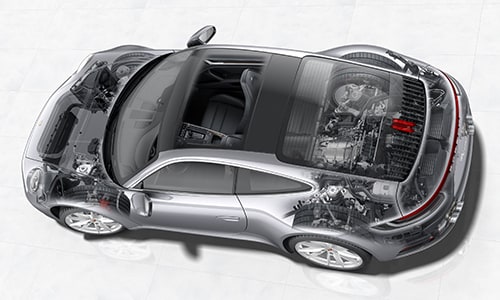 New Porsche 911 Chassis & Engine
