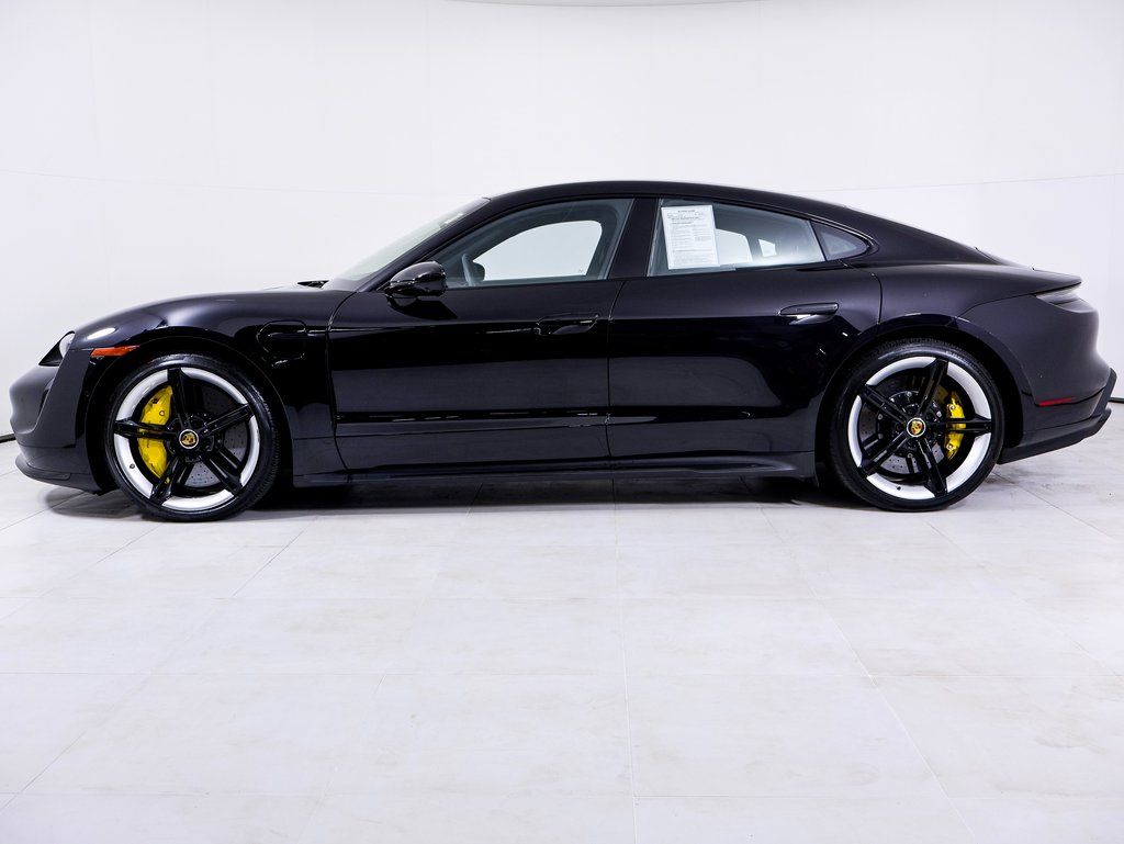 Certified 2024 Porsche Taycan Turbo S with VIN WP0AC2Y19RSA52302 for sale in Norwell, MA