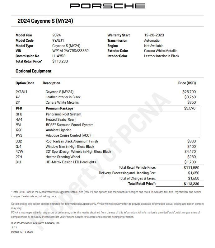 2024 Porsche Cayenne S - Photo 6