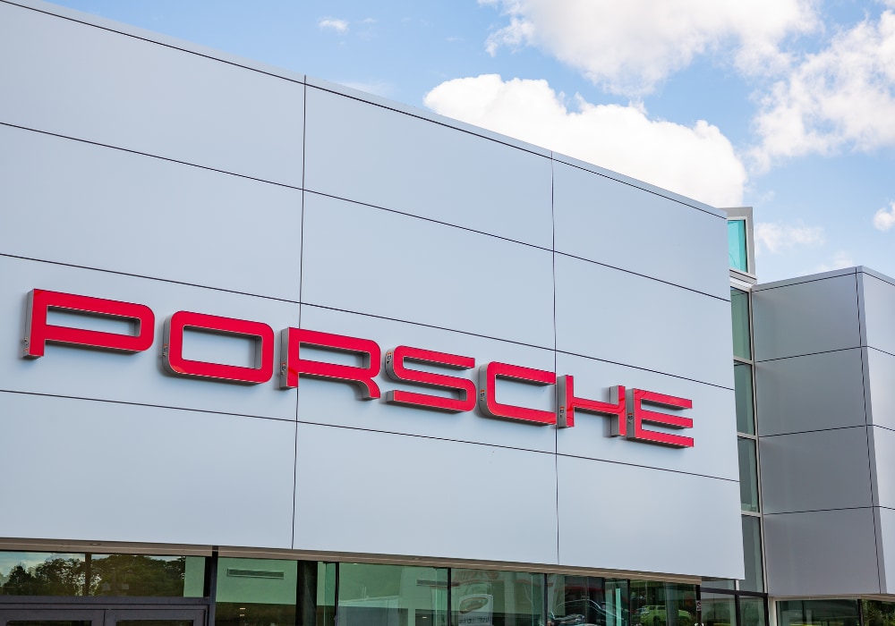 Porsche Charlottesville dealership storefront