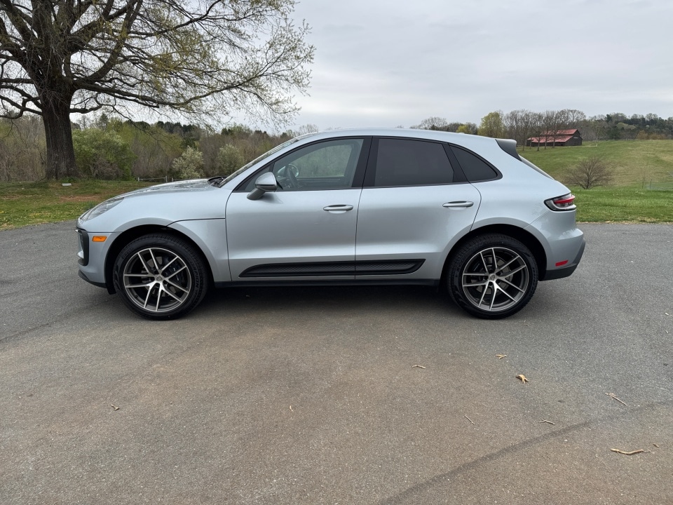 Certified 2025 Porsche Macan T with VIN WP1AA2A55SLB00215 for sale in Charlottesville, VA