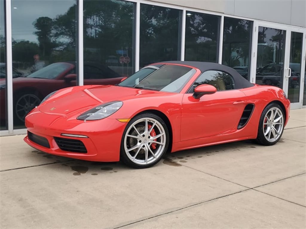 Used 2021 Porsche 718 Boxster S Cabriolet