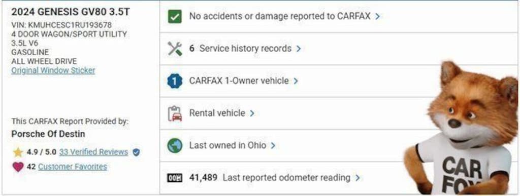 Used 2024 Genesis GV80 3.5T SUV