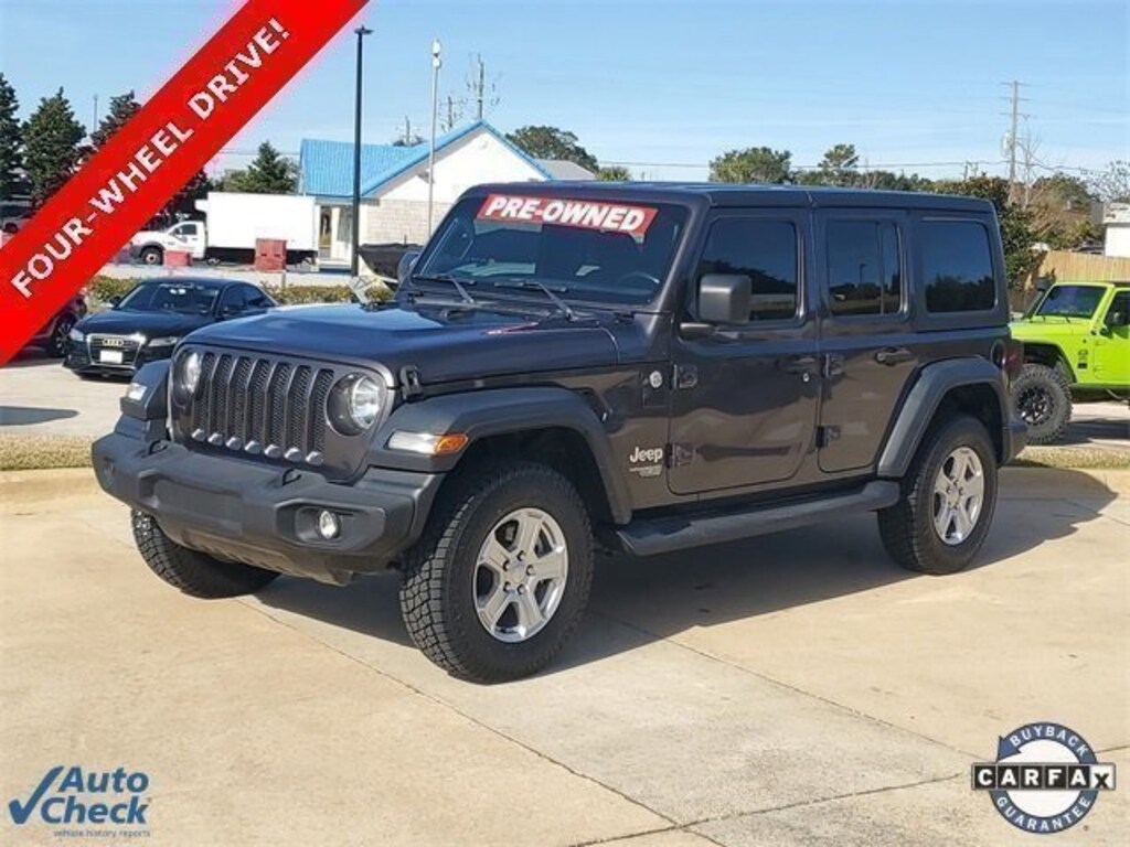 Used 2020 Jeep Wrangler Unlimited Sport SUV