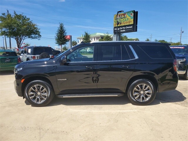 Used 2023 Chevrolet Tahoe LT with VIN 1GNSCNKD2PR522591 for sale in Destin, FL