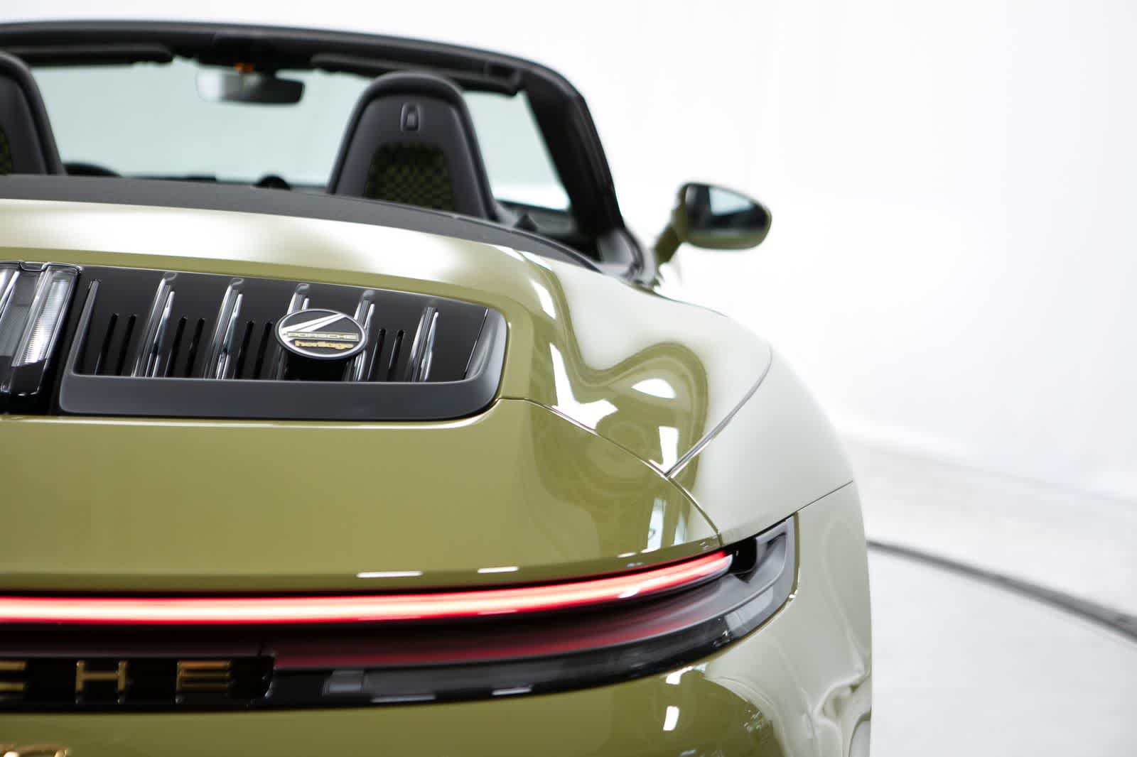 Certified Used 2026 Porsche 911 Convertible Spirit 70 Green For