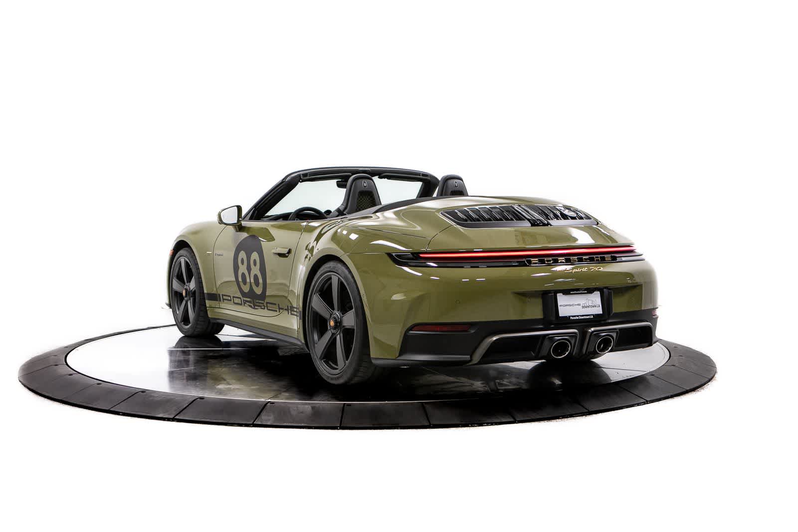 Certified Used 2026 Porsche 911 Convertible Spirit 70 Green For