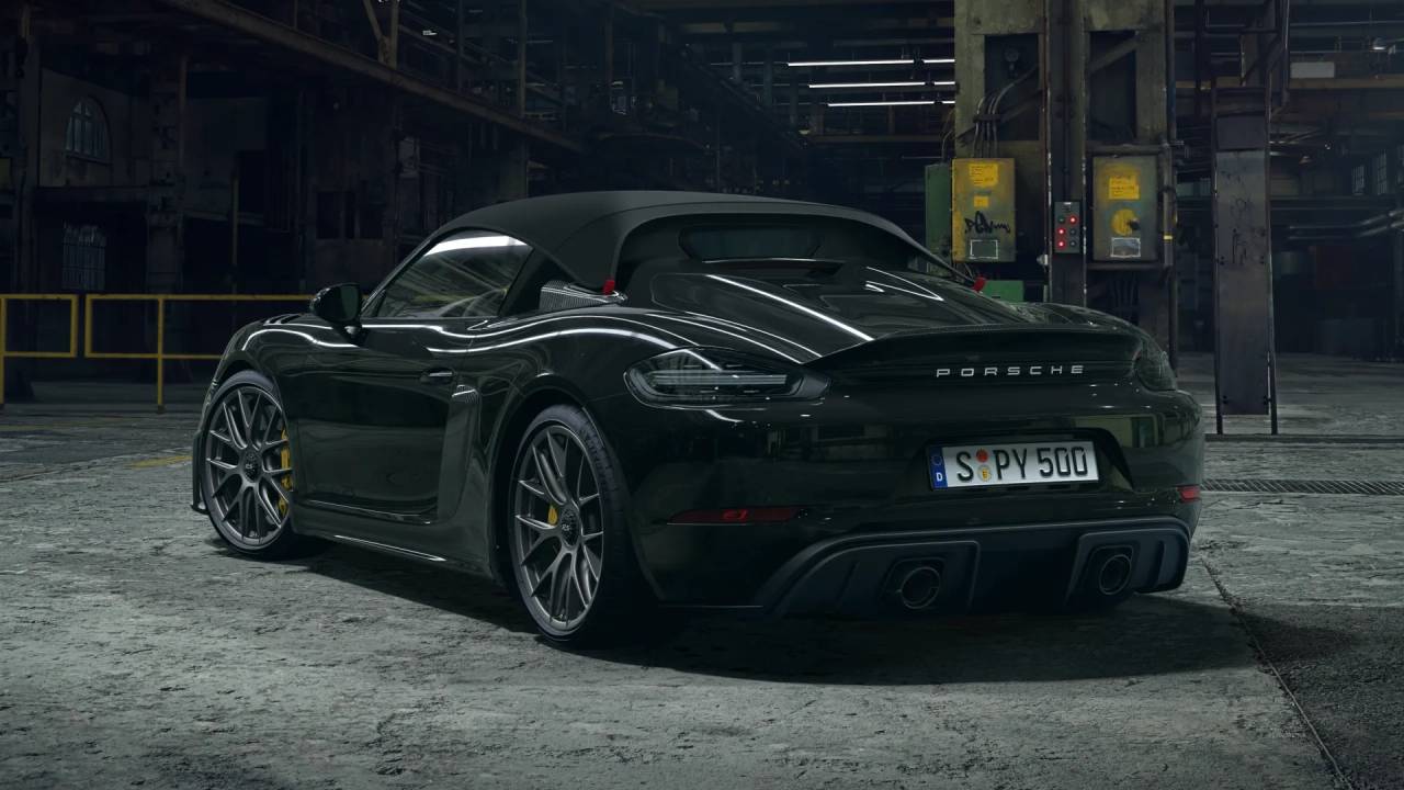 2025 Porsche Boxster Spyder photo 3