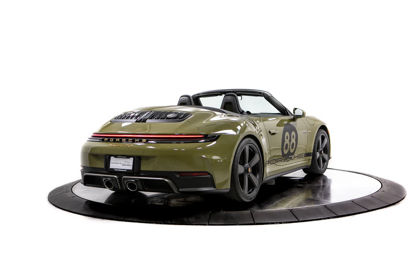 Certified Used 2026 Porsche 911 Convertible Spirit 70 Green For