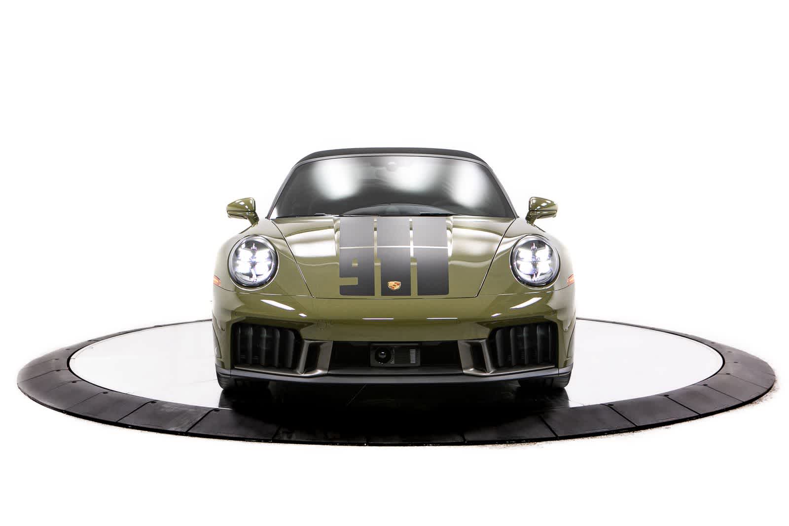 Certified Used 2026 Porsche 911 Convertible Spirit 70 Green For