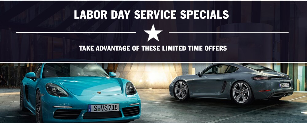 Porsche Labor Day Specials  Greenville SC Porsche Dealer