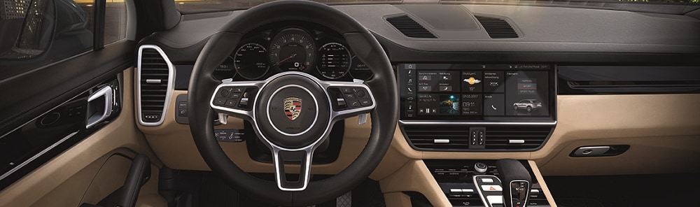 Porsche Cayenne Interior Technology