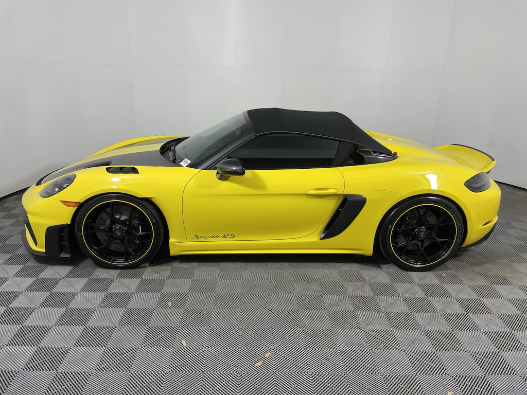 Certified 2025 Porsche 718 Spyder RS Convertible