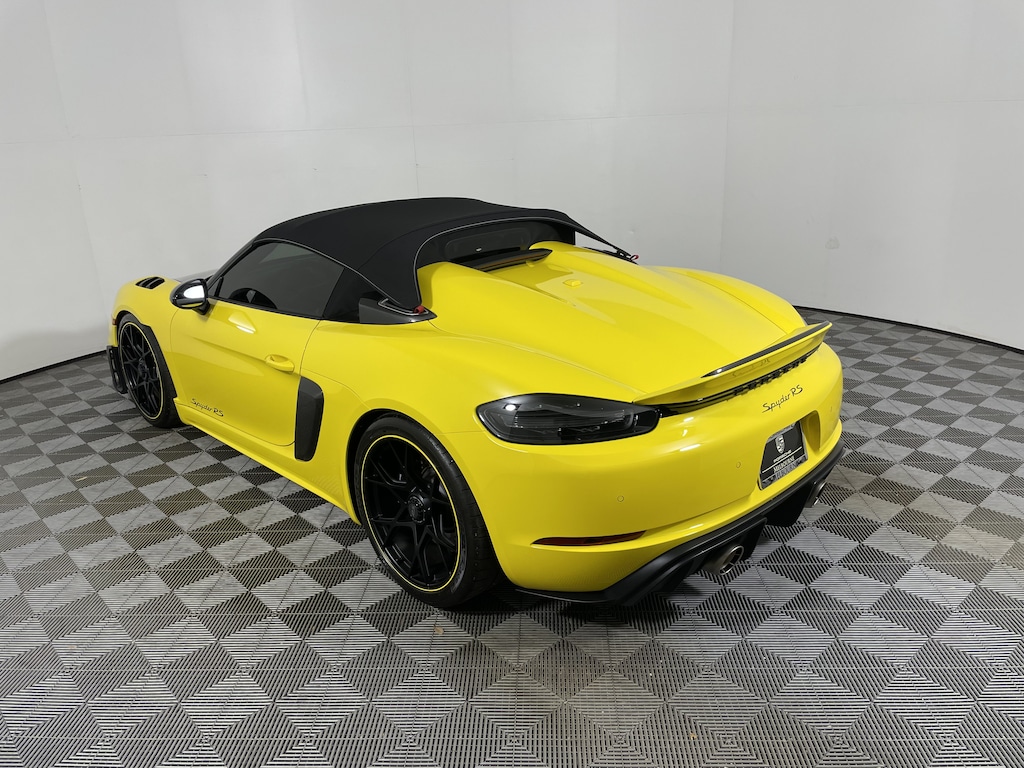 Certified 2025 Porsche 718 Spyder RS Convertible