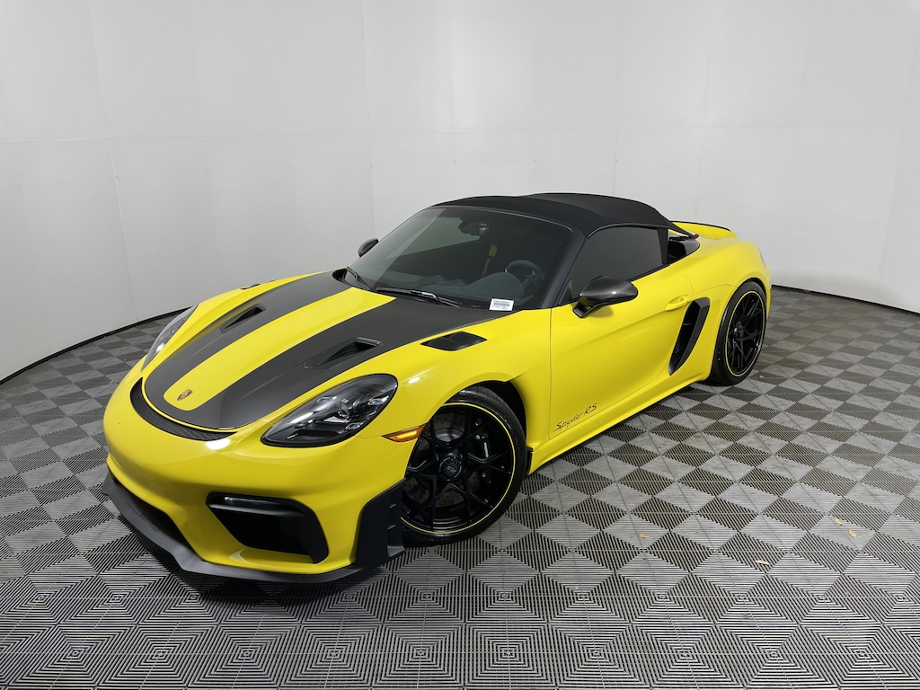 Certified 2025 Porsche 718 Spyder RS Convertible