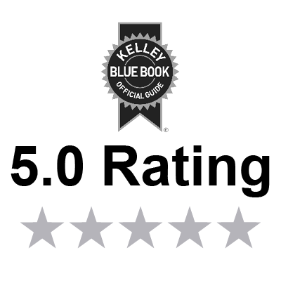 5.0 Stars Kelley Blue Book Rated Dealer