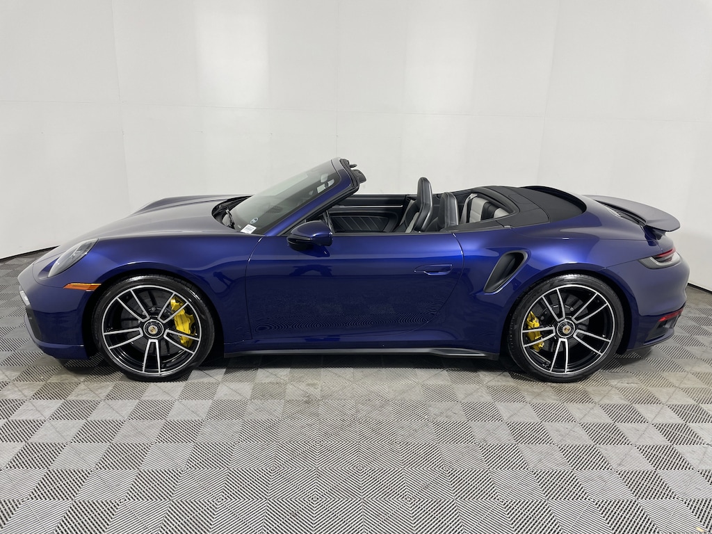Certified 2023 Porsche 911 Turbo S Cabriolet Convertible