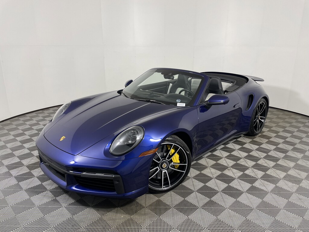 Certified 2023 Porsche 911 Turbo S Cabriolet Convertible