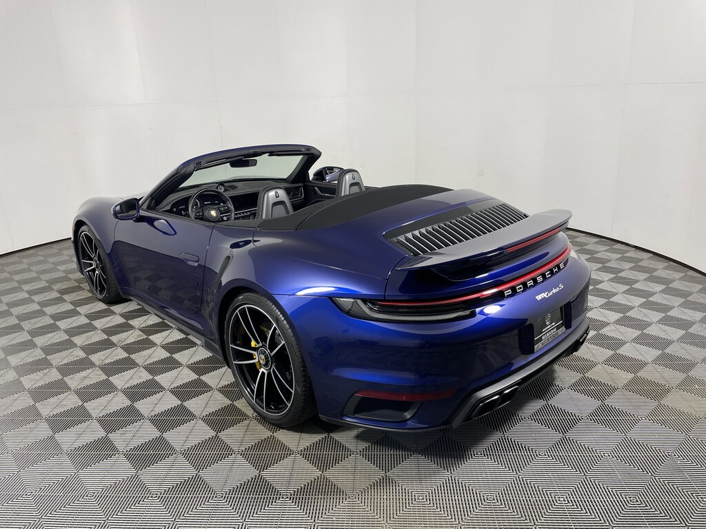 Certified 2023 Porsche 911 Turbo S Cabriolet Convertible