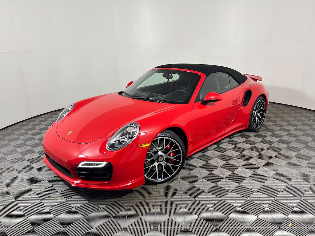 Certified 2015 Porsche 911 Turbo Cabriolet Cabriolet