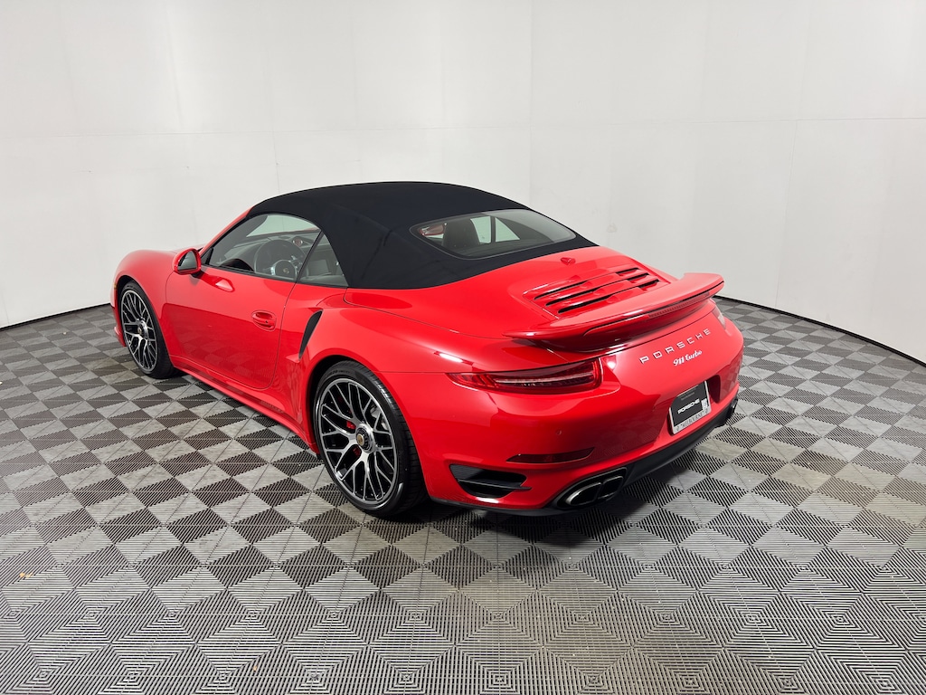 Certified 2015 Porsche 911 Turbo Cabriolet Cabriolet