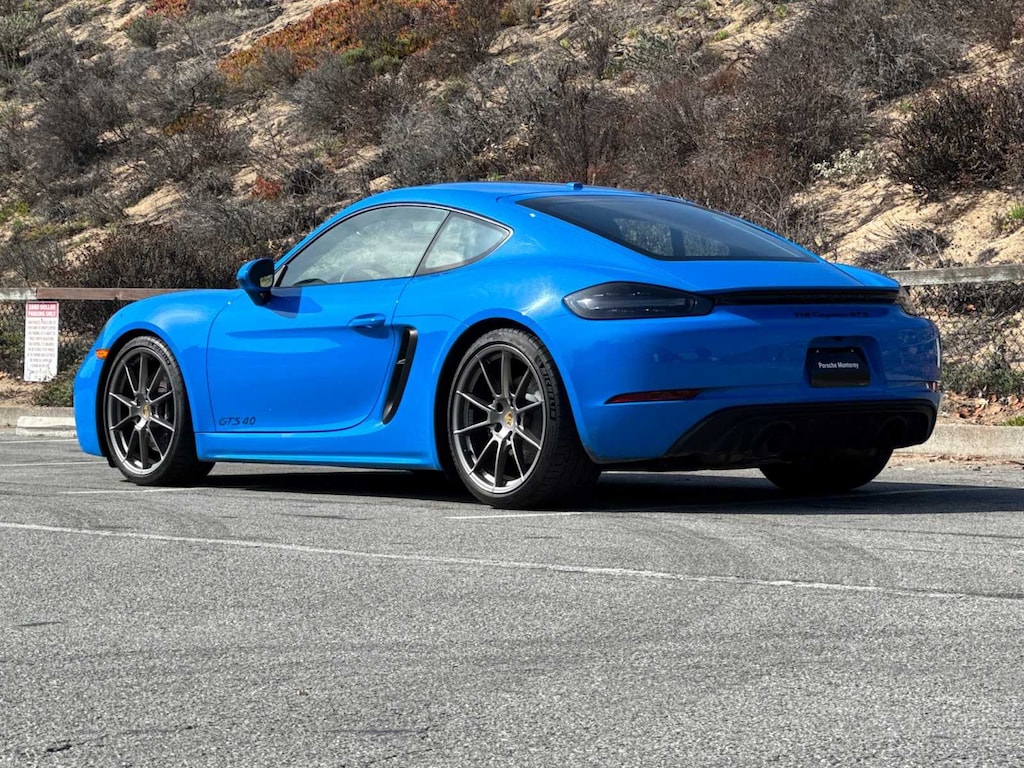 Certified 2025 Porsche 718 Cayman GTS 4.0 Coupe