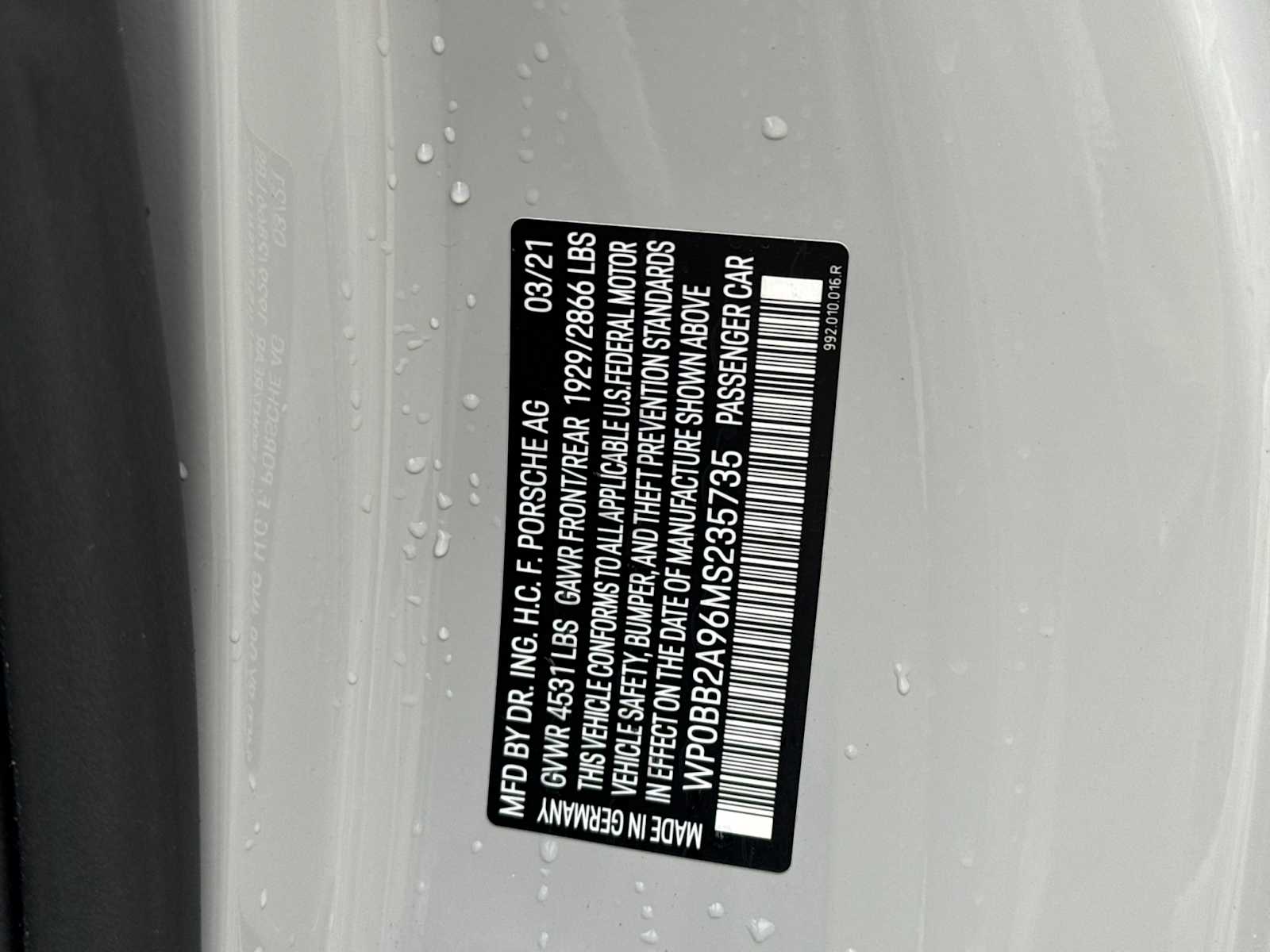 Thumbnail: 2021 Porsche 911 - 31