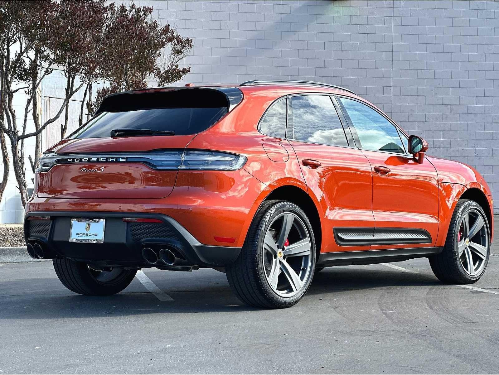 New 2023 Porsche Macan S SUV Papaya For Sale in Monterey, CA