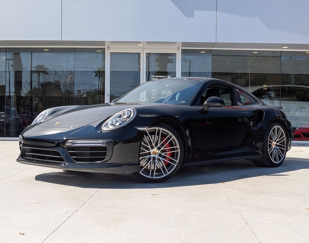 Certified 2017 Porsche 911 Turbo Coupe